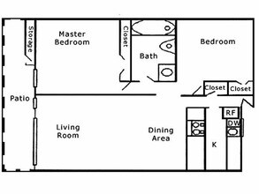 2x1 800 floor plan